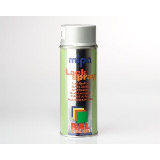 Spray can silver gey aluminium RAL 9007