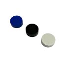 Cap f. numberplate screw -blue-