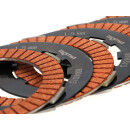 Clutch plate set "BGM PRO Typ CR80 alloy" 4 plates steel plates and springs (reinforced) Series 1-3/DL/GP